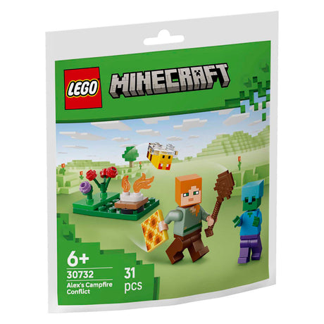 Lego Minecraft 30732 Alex e la battaglia al fuoco