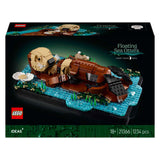 Lego ideas Lontre marine galleggianti - 21366