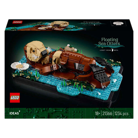Lego ideas Lontre marine galleggianti - 21366