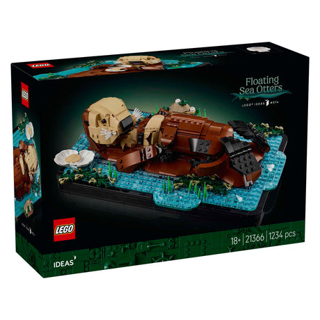Lego ideas Lontre marine galleggianti - 21366