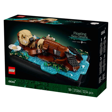 Lego ideas Lontre marine galleggianti - 21366