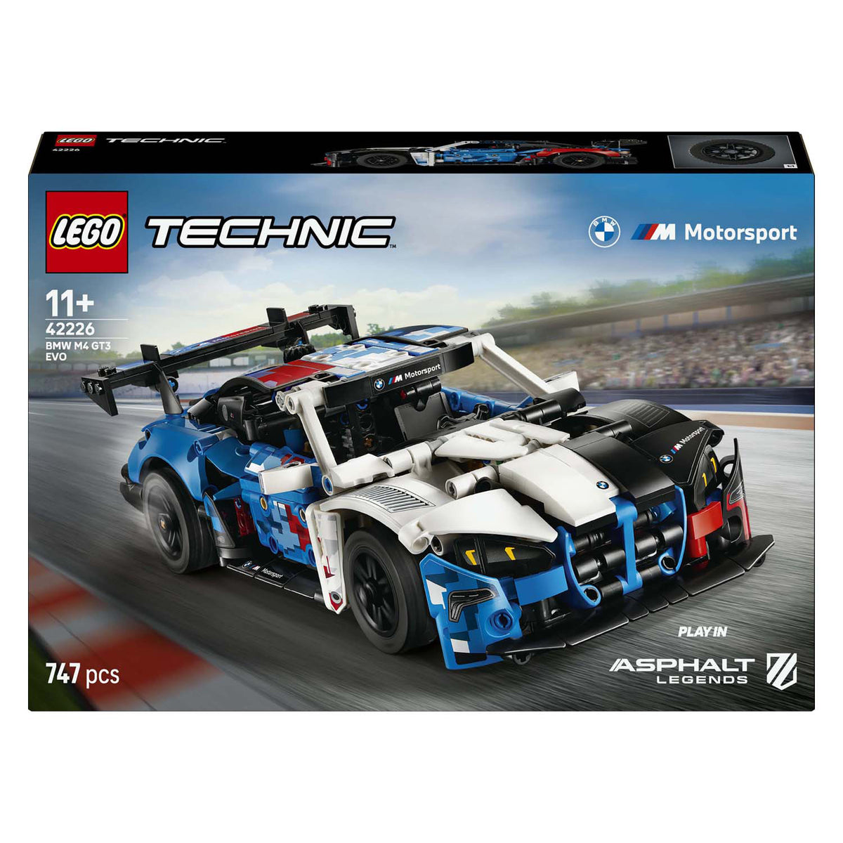 Lego technic 42226 auto da corsa bmw m4 gt3 evo