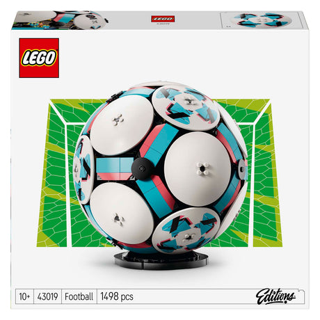 Calcio Lego Editions - Kit di costruzione display 3D con mini stadio - regalo di compleanno per ragazzi, ragazze e appassionati di calcio a partire da 10 anni - 43019