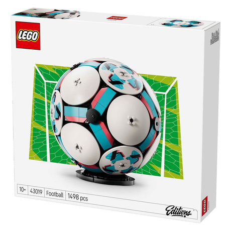 Calcio Lego Editions - Kit di costruzione display 3D con mini stadio - regalo di compleanno per ragazzi, ragazze e appassionati di calcio a partire da 10 anni - 43019