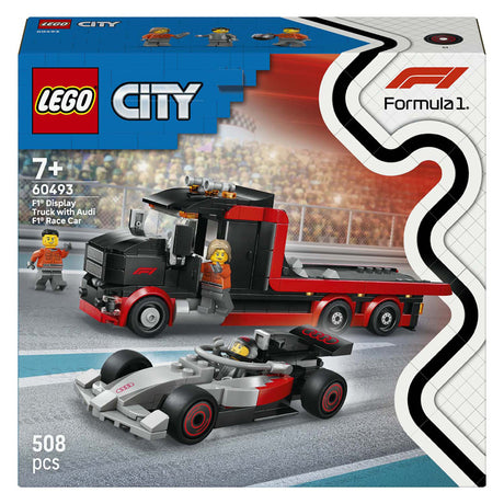 LEGO® City F1® Camion espositivo con auto da corsa Audi F1® - 60493