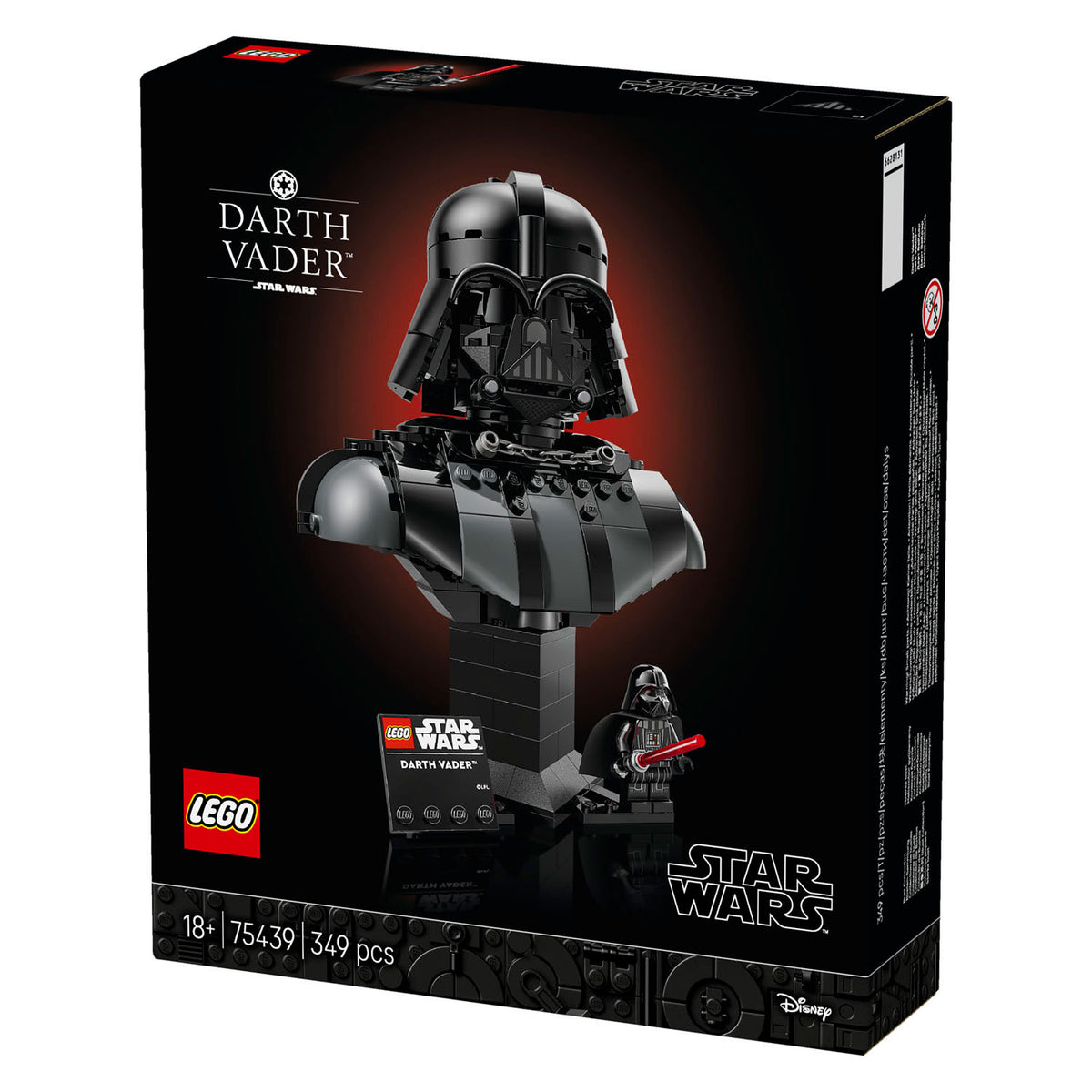 Busto di Darth Vader di Star Wars Lego - 75439