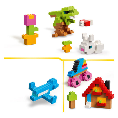 LEGO Classic Mattoncini creativi colorati, giocattoli creativi da realizzare per bambini 11045