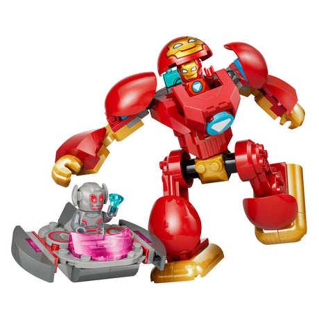 Lego ! Marvel Iron Man e i suoi fantastici amici Ultron contro Iron Man kit di costruzione 11209