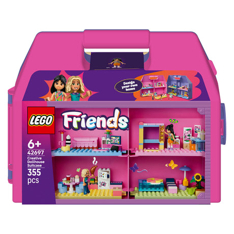 Lego Friends casa delle bambole creativa valigia casa delle bambole con bambole giocattoli per bambini 42697