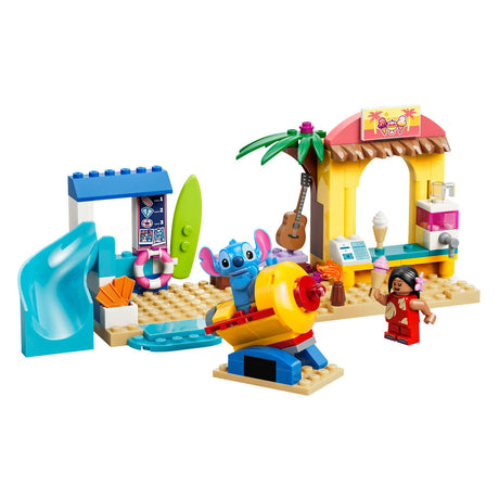 Lego ă€ Disney Beach Fun con Lilo e Stitch, giocattoli costruibili per bambini e decorazioni 43280