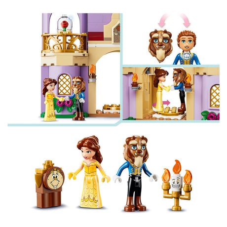 Lego ! Disney Princess il castello incantato della Bella e la Bestia kit costruibile per bambini 43289