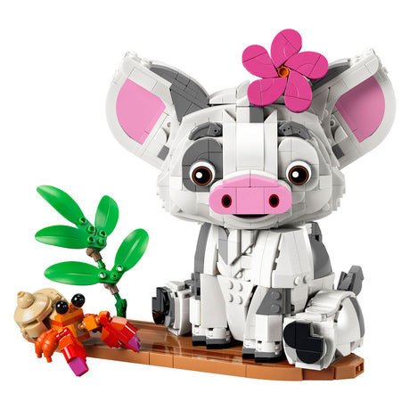Lego ! Disney Vaiana Pua animali costruibili, giocattoli per bambini e decorazioni 43292