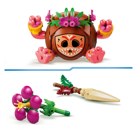 Lego ! Disney Vaiana Kakamora giocattolo costruibile in cocco per bambini 43293