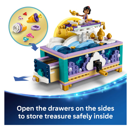 Lego ! Disney Princess Jasmines portagioie costruibile per bambini 43295