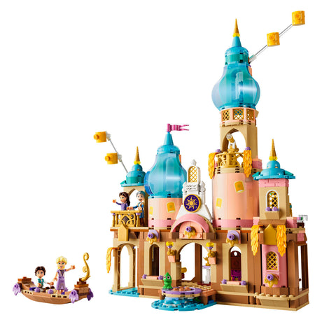 Lego ! Castello Disney Princess Rapunzel, giocattoli costruibili per bambini e decorazioni 43297