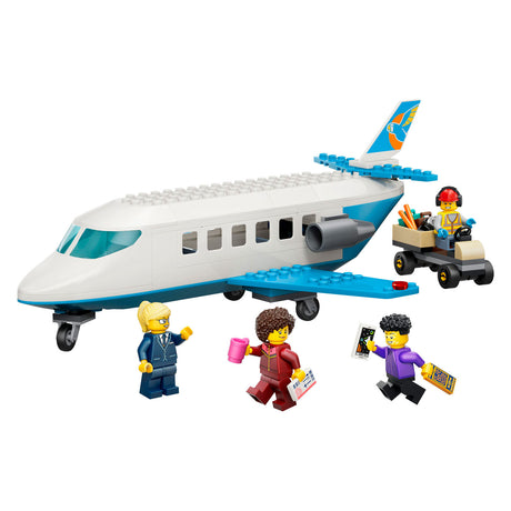 Giocattolo aereo aereo passeggeri Lego City per bambini dai 4 anni in su 60492