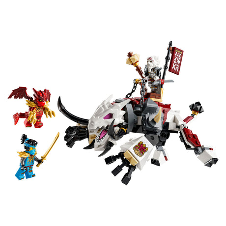 Lego Ninjago 71863 zilvar e grimtak la bestia drago