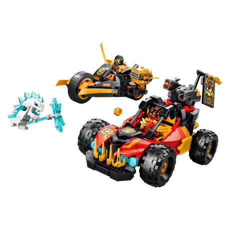 Lego Ninjago 71864 Veicoli combinati di Kai e Cole