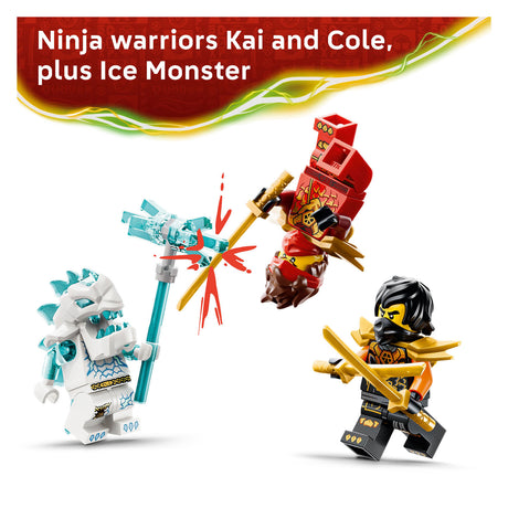 Lego Ninjago 71864 Veicoli combinati di Kai e Cole