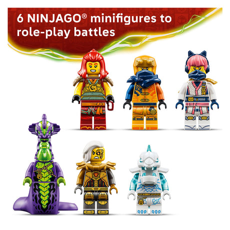 Lego Ninjago Wyldfyre, il drago mecha trasformante giocattolo per bambini 71868