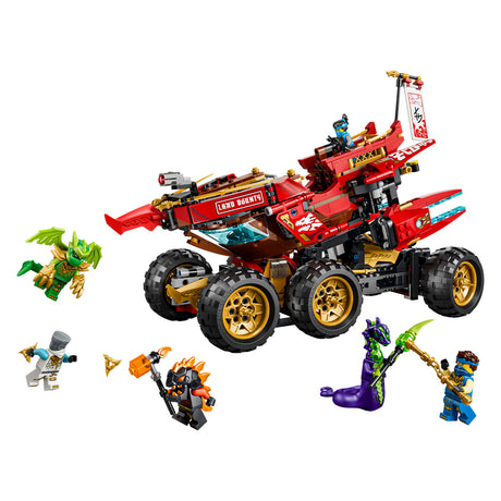 Lego Ninjago Land Bounty kit costruibile con camion giocattoli per bambini 71869