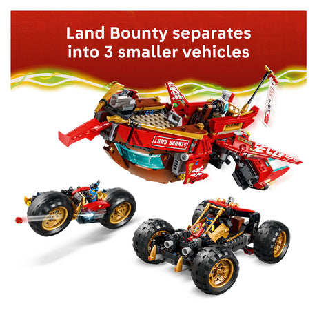 Lego Ninjago Land Bounty kit costruibile con camion giocattoli per bambini 71869