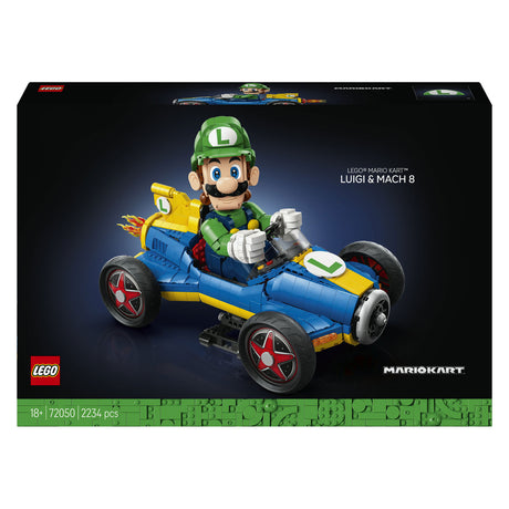 Lego Super Mario Kart™ – Luigi Mach 8 - 72050
