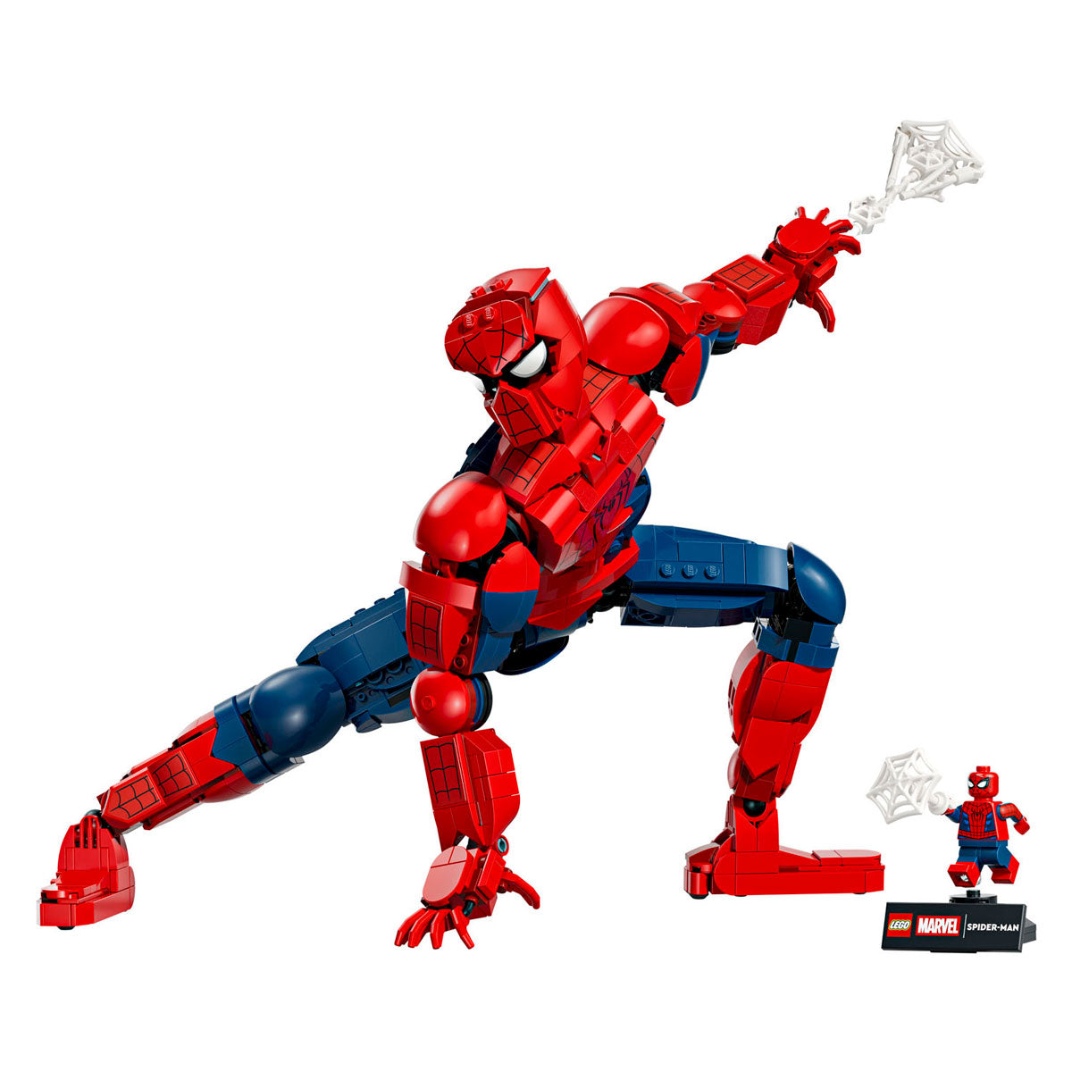Kit di costruzione LEGO® Marvel Spider-Man Hero Figure per bambini con action figure 76346