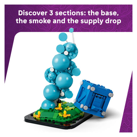 Kit di costruzione del gioco Lego Fortnite Supply Drop con giocattoli per bambini 77080