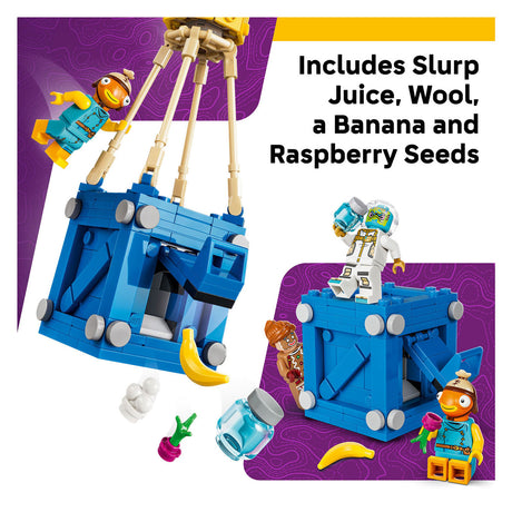 Kit di costruzione del gioco Lego Fortnite Supply Drop con giocattoli per bambini 77080