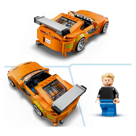 Lego Speed Champions The Fast and The Furious Toyota Supra MK4, auto giocattolo per bambini 77260