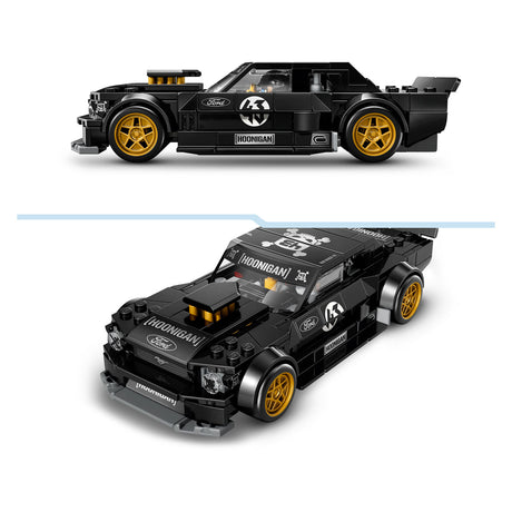 Lego Speed Champions Ken Blocks Kit di costruzione per auto Ford Mustang Hoonicorn V1 del '65 per bambini 77262