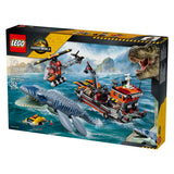 Lego jurassic world mosasaurus bootaanval