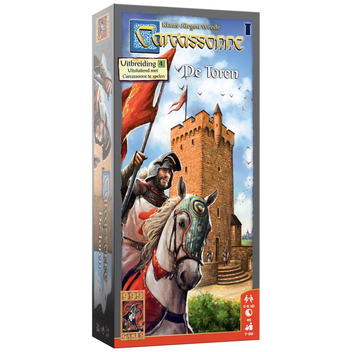 999games 999 giochi carcassonne: il gioco da tavolo della torre