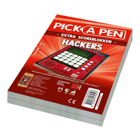 999games 999 games pick a pen bloc-notes per hacker, 2 pz.