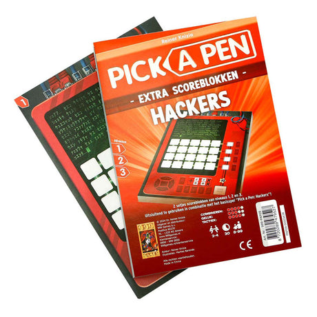 999games 999 games pick a pen bloc-notes per hacker, 2 pz.