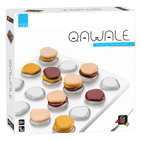 999games Gigamic - qawale mini - dove la strategia incontra la natura - gioco per due giocatori