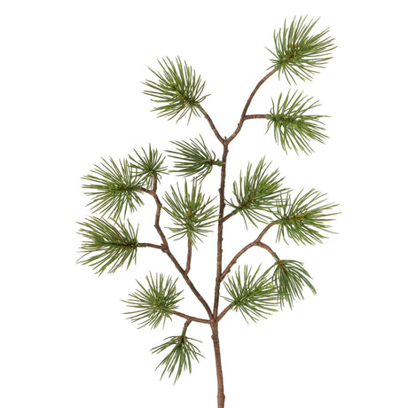Boltze decorazione domestica ramo di pino verde h55cm