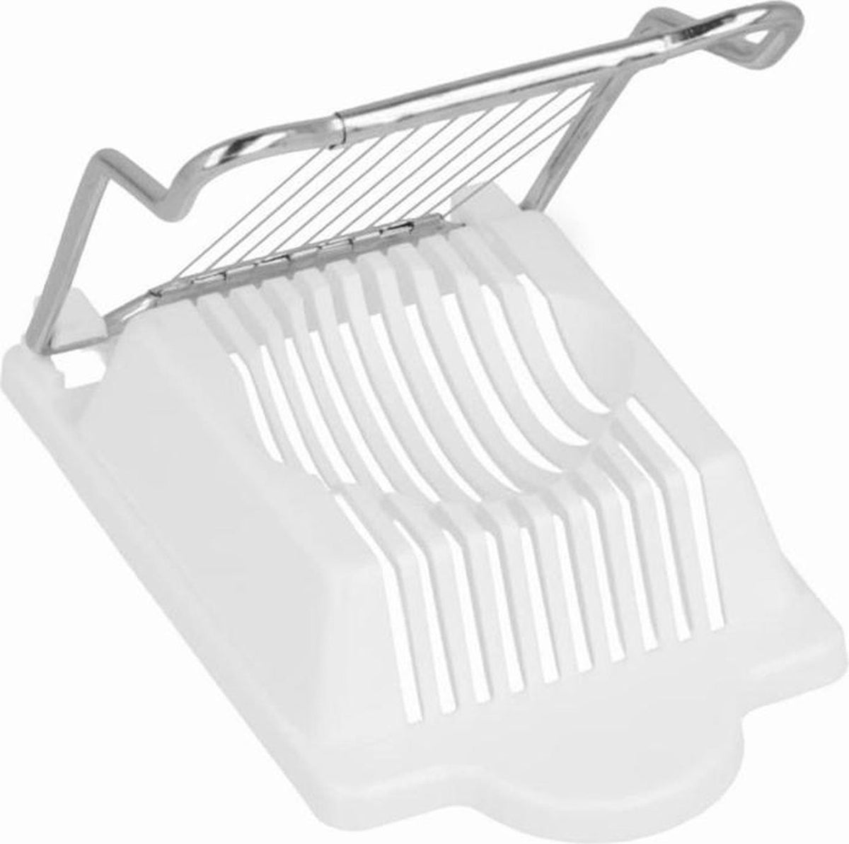Tagliauovo Metaltex in acciaio inox bianco