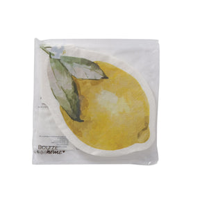 Tovaglioli per la casa Boltze 'capri' limone 16x16 cm carta da 12 pezzi