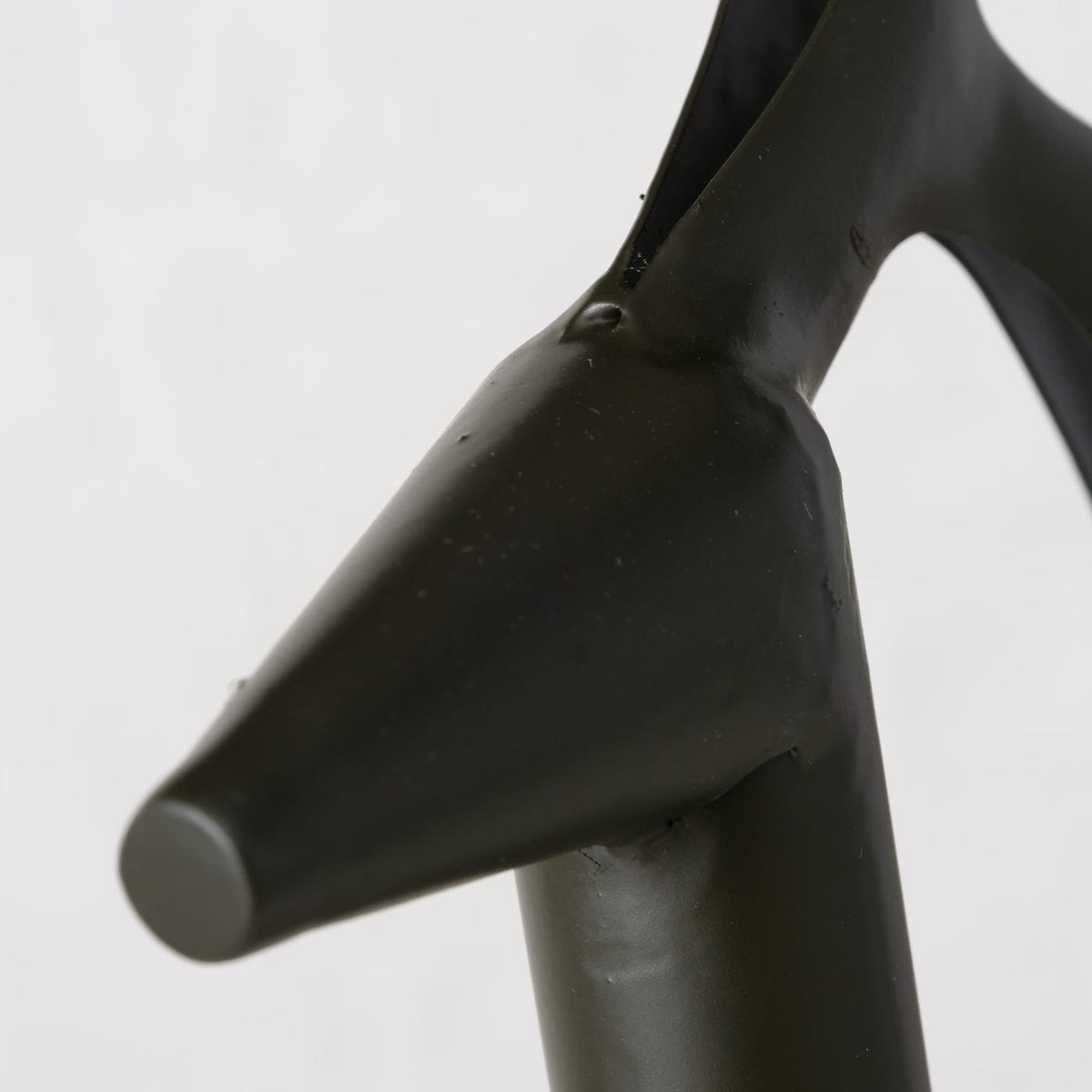 Boltze home statua cervo metallo nero h55,5 cm
