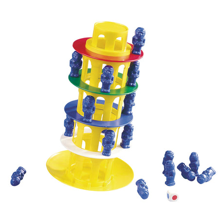 Jumbo Tower of Pisa - gioco azione - da 4 anni - da 2 a 4 giocatori - gioco da tavolo per bambini - gioco per famiglie