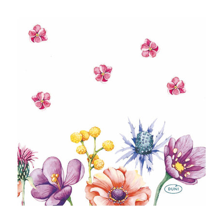 Tovaglioli Duni Breezy Butterfly in tessuto 3 strati 24x24 cm
