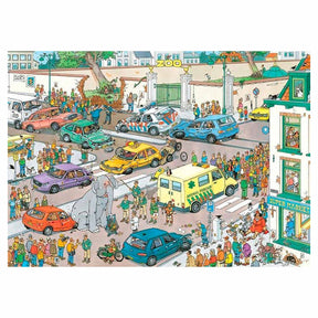 Jumbo Jan Van Hastesten Jigsaw Puzzle - Va shopping, 1000st.