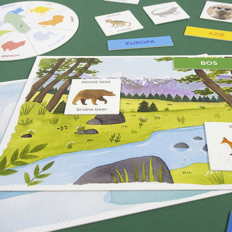 Imparo il gioco educativo Jumbo Discover Animals