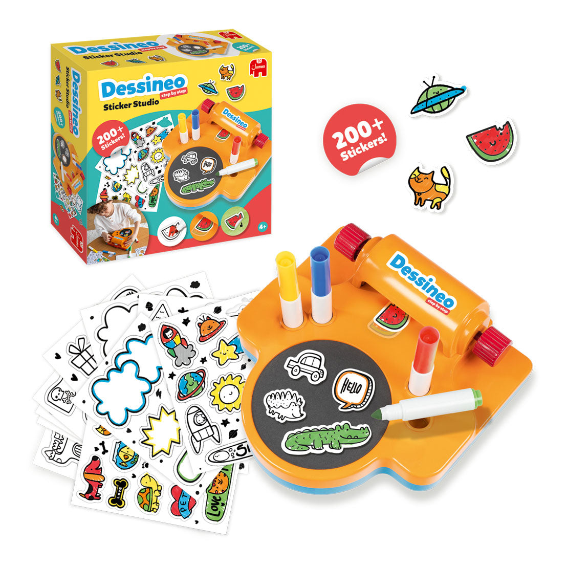 Studio di adesivi Jumbo Dessineo