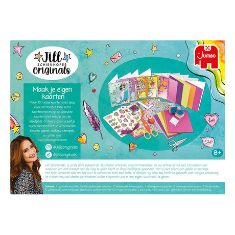 Jumbo - Jill Schirnhofer - crea le tue carte - set artigianale - pacchetto di carte artigianali 8 anni
