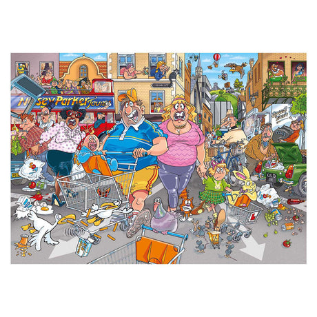 Puzzle Wasgij originale 46 - grandi opportunità!, 1000 pezzi.