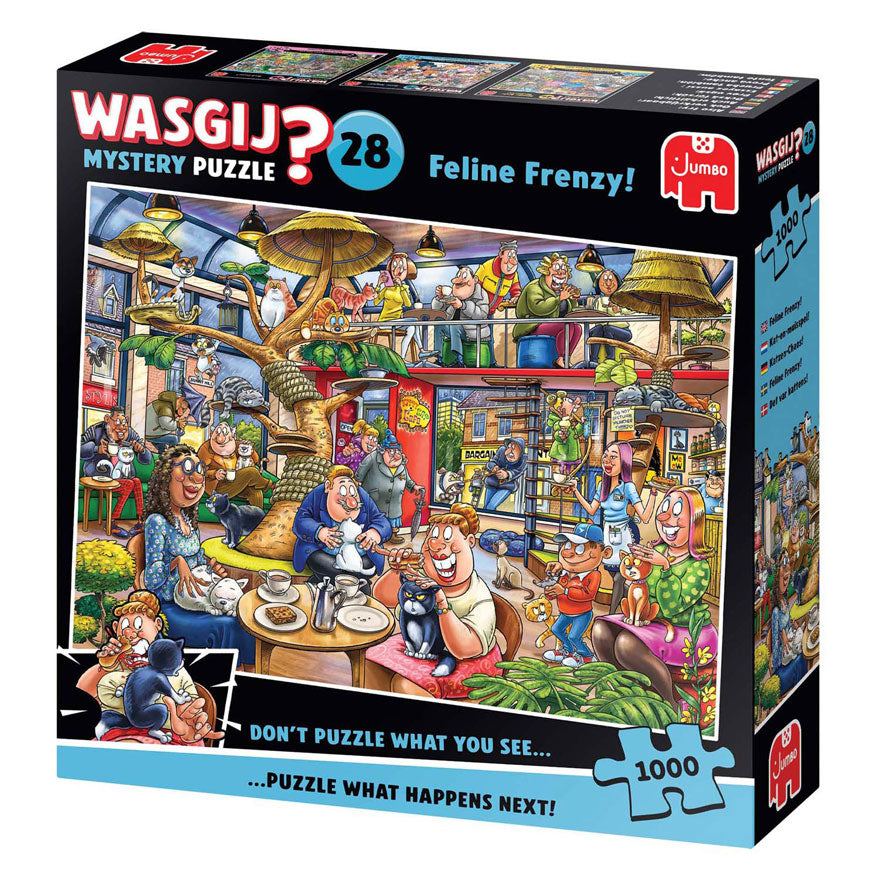 Wasgij mistero 28 - gioco del gatto e del topo! - Puzzle da 1000 pezzi - puzzle
