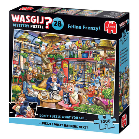 Wasgij mistero 28 - gioco del gatto e del topo! - Puzzle da 1000 pezzi - puzzle